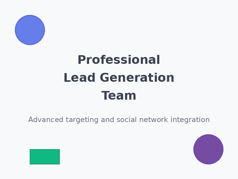 Professional team discussing lead generation strategies